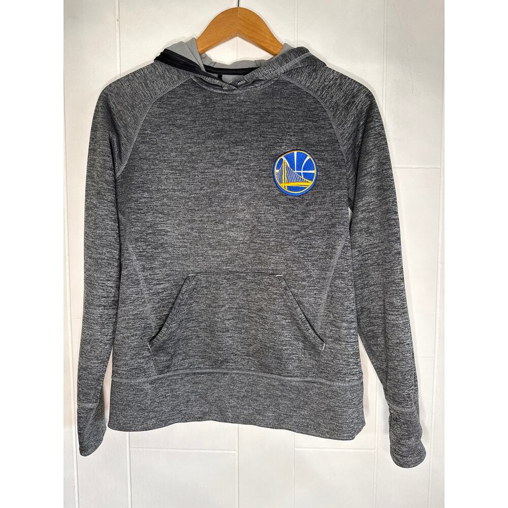 Boys Adidas Gold State Warriors hoodie